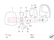 BMW Motorrad BMW 2000 R-Models 4V R 850 C 99 (0421) Seat pad