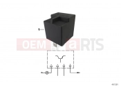 BMW Motorrad BMW 2000 R-Models 4V R 850 C 99 (0421) Fuel level indicator relay
