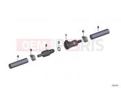 BMW Motorrad BMW 2001 R-Models 4V R 850 RT 96 (0412) Fuel supply/quick coupling