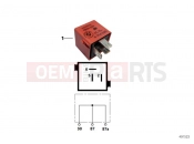 BMW Motorrad BMW 2001 R-Models 4V R 850 RT 96 (0412) Plug connector, rosé