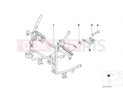 BMW Motorrad BMW 2001 R-Models 4V R 850 RT 96 (0412) Marker light bracket