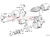 BMW Motorrad BMW CLASSIC 1987 R-Models 2V R 65 RT SF Starter single parts / Bosch