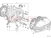 Cylinder Head - BMW Motorrad R 80 RT 1987