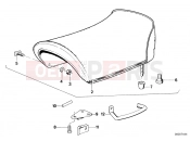 Bench seat, officials utility - BMW Motorrad R 80 RT 1987