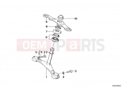 Lower fork cross brace - BMW Motorrad R 100 RT 1987