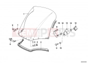 Windshield - BMW Motorrad R 100 RT 1987