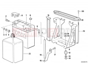 Battery - BMW Motorrad R 100 RT 1987