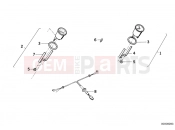 Additional instruments - BMW Motorrad R 100 RT 1987