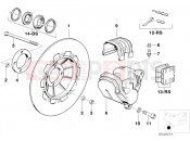 BMW Motorrad BMW CLASSIC 1984 R-Models 2V R 80 Front brake 1.disk