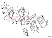 BMW Motorrad BMW CLASSIC 1984 R-Models 2V R 80 Instruments/mounting parts