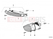 BMW Motorrad BMW CLASSIC 1984 R-Models 2V R 80 RT Front turn indicator