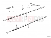 BMW Motorrad BMW CLASSIC 1984 R-Boxer R65LS Bowden cable