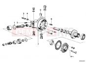 BMW Motorrad BMW CLASSIC 1984 R-Boxer R65LS Differential-spacer ring