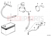 BMW Motorrad BMW CLASSIC 1990 R-Models 2V R 80 RT Front brake-brake pipe