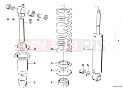 BMW Motorrad BMW CLASSIC 1994 R-Models 2V R 80 RT Spring strut, rear