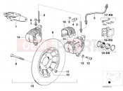 BMW Motorrad BMW CLASSIC 1994 R-Models 2V R 80 RT Retrofit kit, double disc brake
