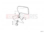 BMW Motorrad BMW CLASSIC 1994 R-Models 2V R 80 RT Mirror