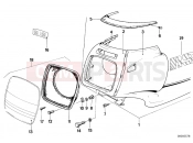 BMW Motorrad BMW CLASSIC 1978 R-Models 2V R 100 RS Trim panel upper part