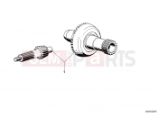 BMW Motorrad BMW CLASSIC 1978 R-Models 2V R 100 S Differential-crown wheel set