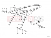BMW Motorrad BMW CLASSIC 1978 R-Models 2V R 100 S Rear frame