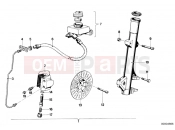 BMW Motorrad BMW CLASSIC 1973 R-Boxer R75/6 Retrofit kit, double disc brake