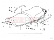 BMW Motorrad BMW CLASSIC 1973 R-Boxer R75/6 Bench seat