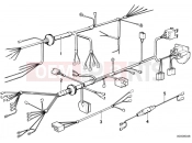 BMW Motorrad BMW CLASSIC 1973 R-Boxer R75/6 Wiring harness sector chassis