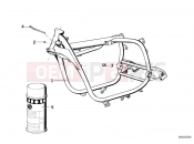 BMW Motorrad BMW CLASSIC 1979 R-Models 2V R 100 RT Front frame