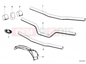 BMW Motorrad BMW CLASSIC 1982 R-Models 2V R 80 RT Handlebar