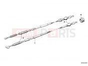 BMW Motorrad BMW CLASSIC 1982 R-Models 2V R 80 RT Clutch cable