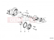BMW Motorrad BMW CLASSIC 1982 R-Models 2V R 80 RT Differential-housing cover