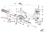 BMW Motorrad BMW CLASSIC 1982 R-Models 2V R 80 TIC Handle unit, right