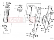 BMW Motorrad BMW CLASSIC 1982 R-Models 2V R 80 ST Fork slider