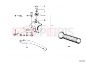 BMW Motorrad BMW CLASSIC 1982 R-Boxer R45 Handle unit left