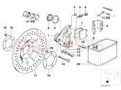 BMW Motorrad BMW CLASSIC 1982 R-Boxer R45 Front wheel brake