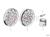 BMW Motorrad BMW CLASSIC 1982 R-Boxer R65 Cast iron rim silver