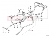 BMW Motorrad BMW CLASSIC 1982 R-Boxer R65LS Set case holder