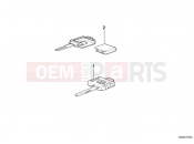 BMW Motorrad BMW CLASSIC 1983 R-Models 2V R 80 RT Key head illuminated