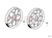 Cast rim-shims - BMW Motorrad R65LS 1983
