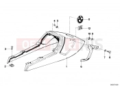 Dual seat-tail part - BMW Motorrad R65LS 1983