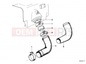 BMW Motorrad BMW CLASSIC 1981 R-Models 2V R 80 TIC Air cleaner-suction funnel