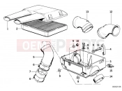 BMW Motorrad BMW CLASSIC 1981 R-Models 2V R 80 TIC Air cleaner housing