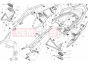 DUCATI 2014 Multistrada 1200 ABS REAR FRAME COMP. » FRAME