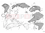 DUCATI 2014 Multistrada 1200 ABS 34A - FAIRING » PLASTICS