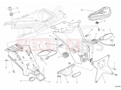 DUCATI 2014 Multistrada 1200 ABS NUMBER PLATE HOLDER - TAIL LIGHT » LIGHTING SYSTEM