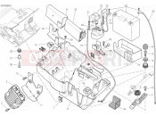 DUCATI Multistrada 1200 S GT BATTERY HOLDER » WIRING HARNESS