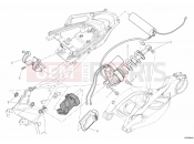 DUCATI 2014 Multistrada 1200 S Touring REAR SHOCK ABSORBER » SWING ARM
