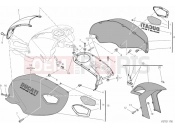 DUCATI 2014 Monster 659 ABS FAIRING » PLASTICS