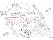 DUCATI Monster 696 ABS 032 - SWING ARM (1) » SWING ARM