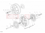 DUCATI 2014 Superbike 848 WHEELS » FRONT WHEEL